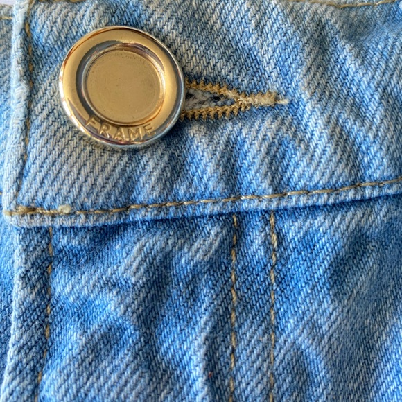 Frame Denim Le Italiene Denim MidMaxi Skirt - Picture 12 of 16